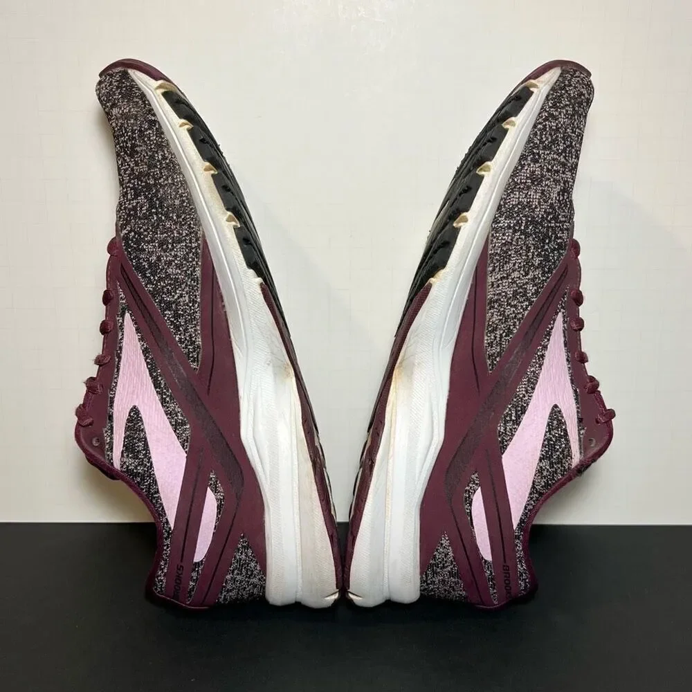 BROOKS Shoes Womens Size 10.5 M Launch 4 Beet Purple Running Sneakers